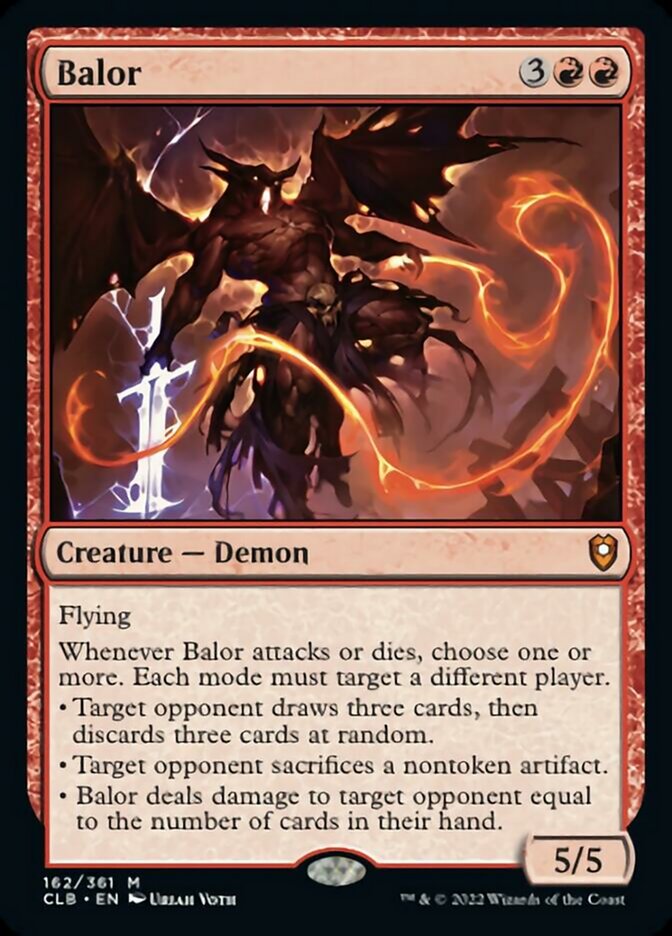 Balor [Commander Legends: Battle for Baldur's Gate] | Clutch Gaming