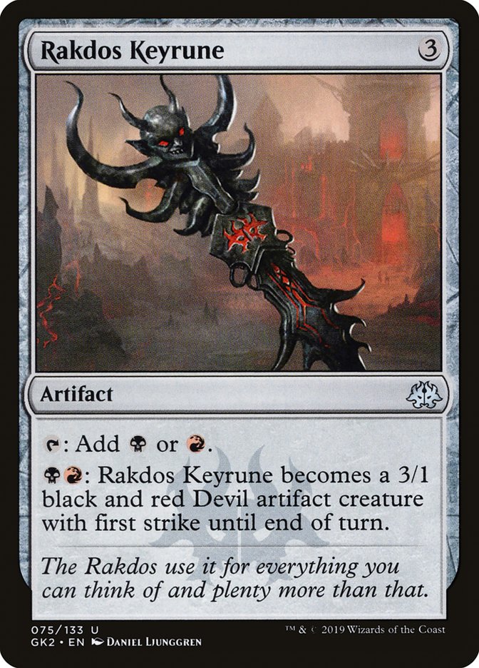 Rakdos Keyrune [Ravnica Allegiance Guild Kit] | Clutch Gaming