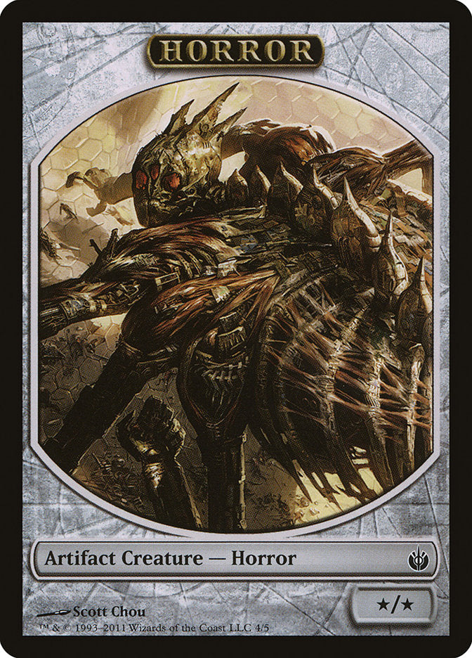 Horror Token [Mirrodin Besieged Tokens] | Clutch Gaming