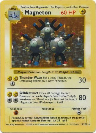 Magneton (9/102) [Base Set Shadowless Unlimited] | Clutch Gaming