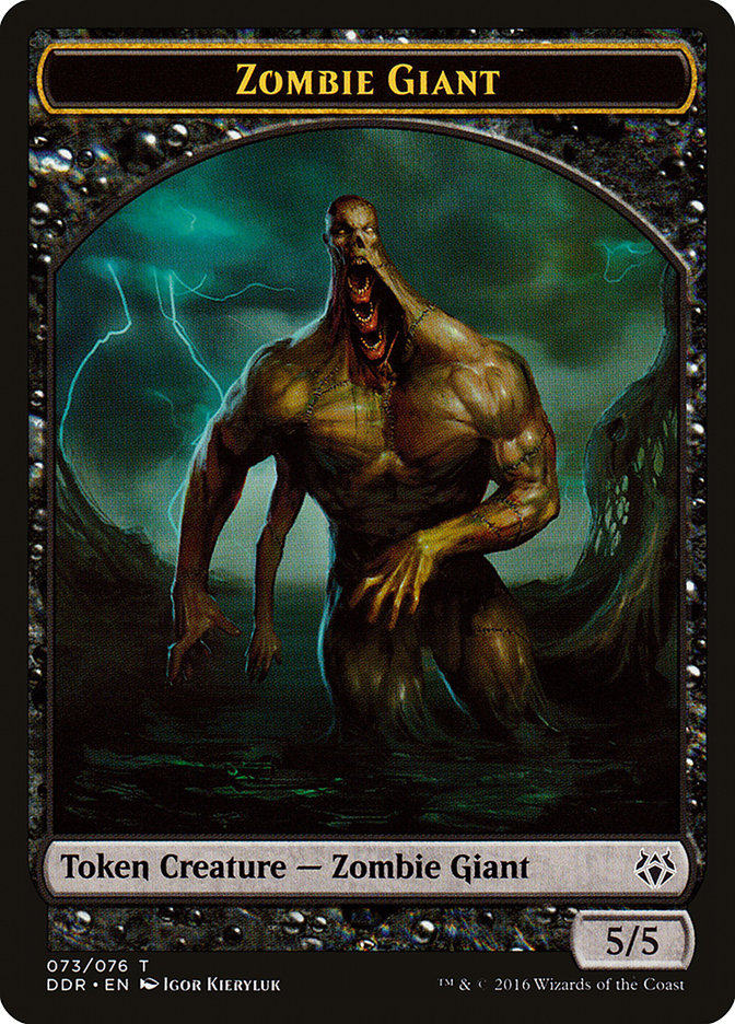 Zombie Giant Token [Duel Decks: Nissa vs. Ob Nixilis] | Clutch Gaming