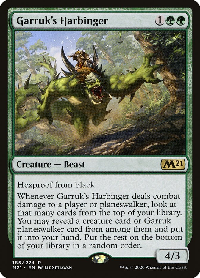 Garruk's Harbinger [Core Set 2021] | Clutch Gaming