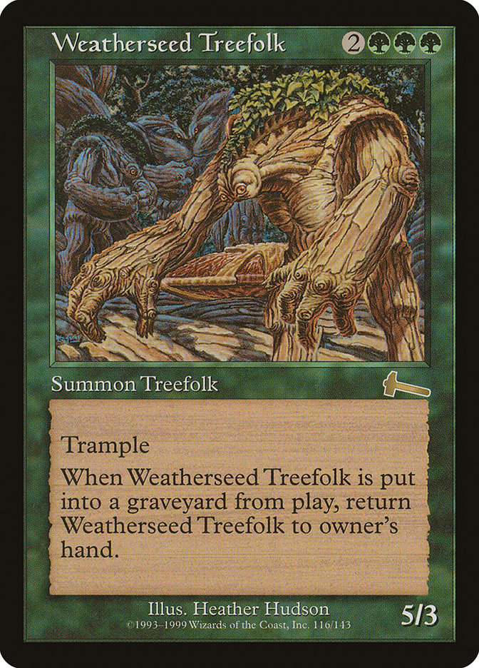 Weatherseed Treefolk [Urza's Legacy] | Clutch Gaming