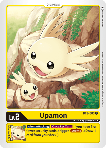 Upamon [BT3-003] [Release Special Booster Ver.1.5] | Clutch Gaming