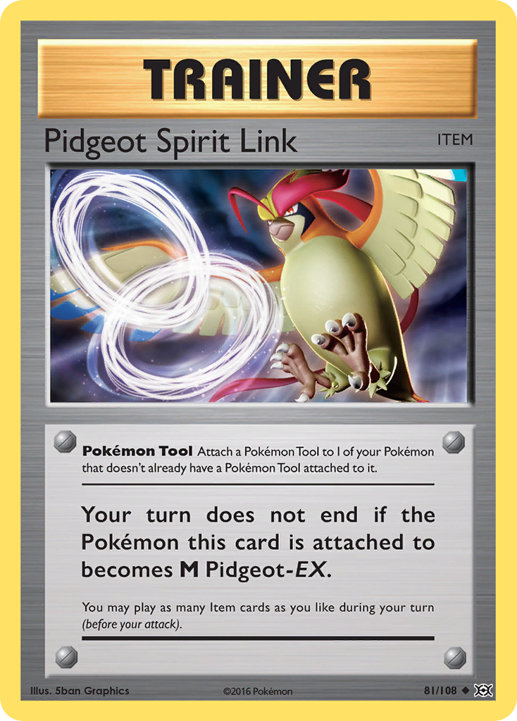 Pidgeot Spirit Link (81/108) [XY: Evolutions] | Clutch Gaming