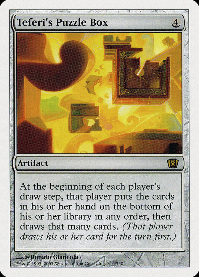 Teferi's Puzzle Box [Eighth Edition] | Clutch Gaming