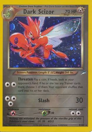 Dark Scizor (9/105) [Neo Destiny Unlimited] | Clutch Gaming