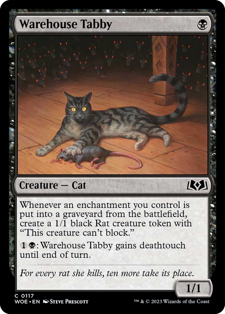 Warehouse Tabby [Wilds of Eldraine] | Clutch Gaming