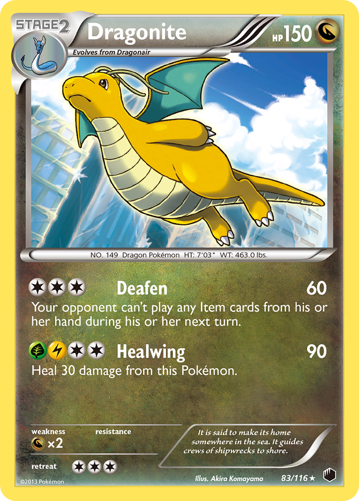 Dragonite (83/116) [Black & White: Plasma Freeze] | Clutch Gaming