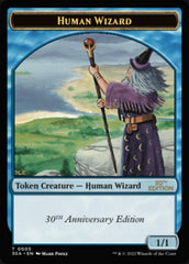 Human Wizard Token [30th Anniversary Tokens] | Clutch Gaming