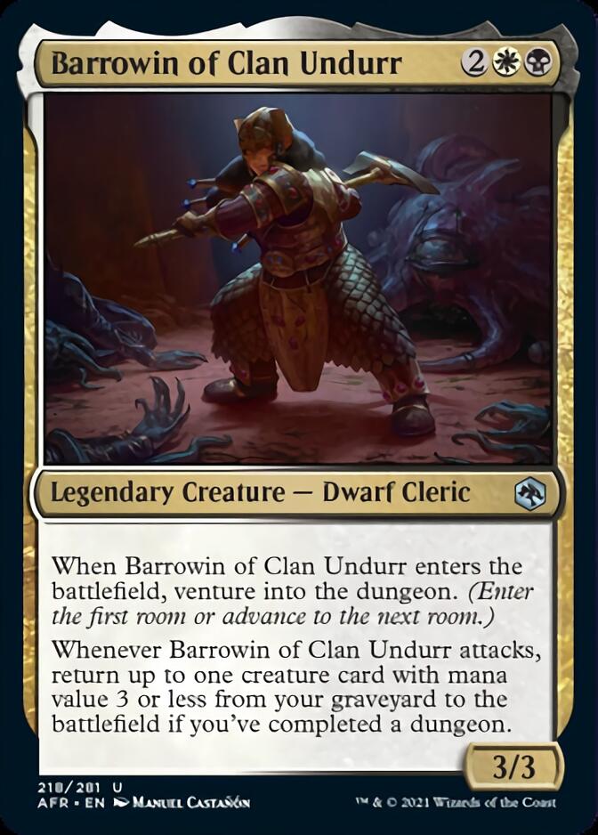 Barrowin of Clan Undurr [Dungeons & Dragons: Adventures in the Forgotten Realms] | Clutch Gaming