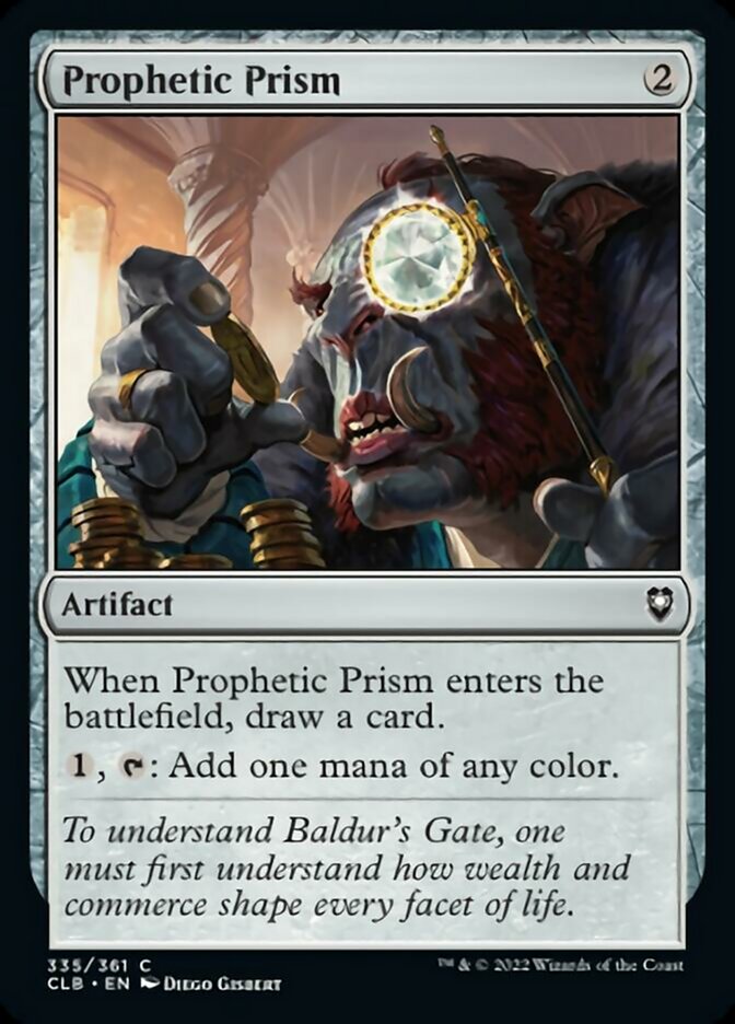 Prophetic Prism [Commander Legends: Battle for Baldur's Gate] | Clutch Gaming