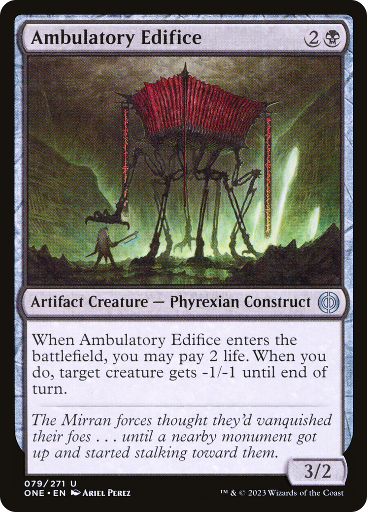 Ambulatory Edifice [Phyrexia: All Will Be One] | Clutch Gaming