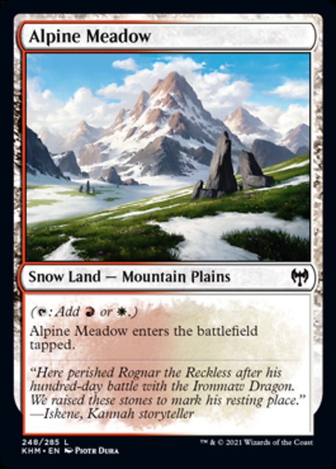 Alpine Meadow [Kaldheim] | Clutch Gaming