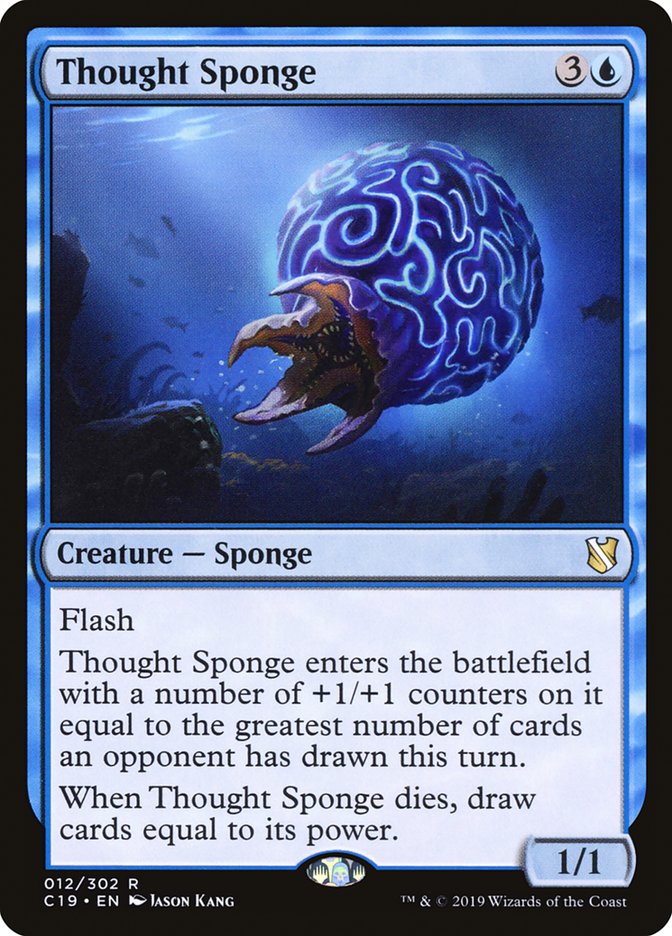 Thought Sponge [Commander 2019] | Clutch Gaming