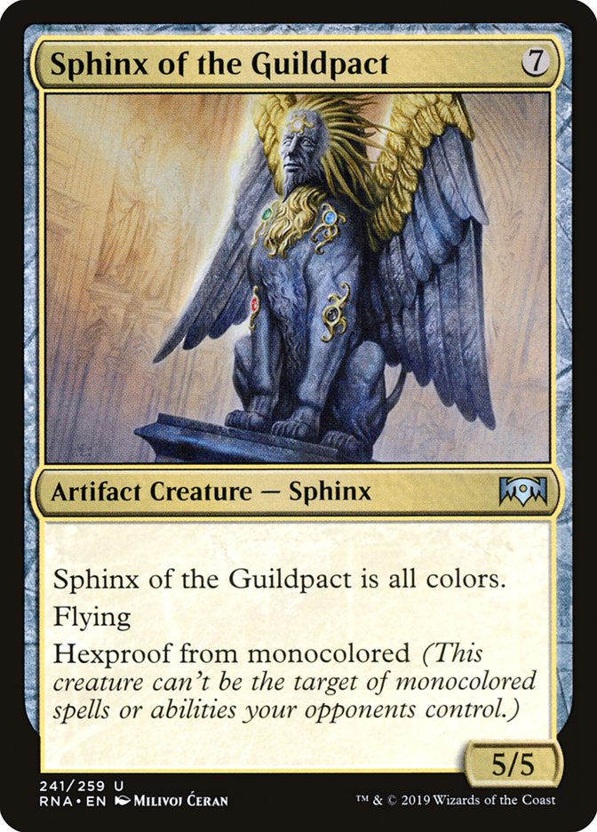 Sphinx of the Guildpact [Ravnica Allegiance] | Clutch Gaming