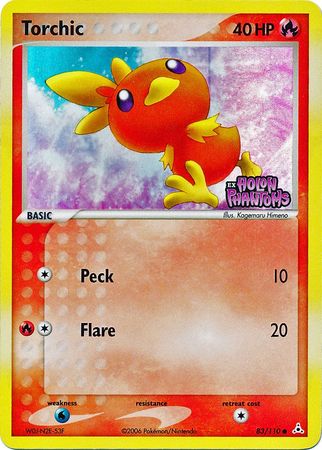 Torchic (83/110) (Stamped) [EX: Holon Phantoms] | Clutch Gaming