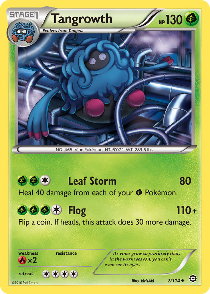 Tangrowth (2/114) [XY: Steam Siege] | Clutch Gaming