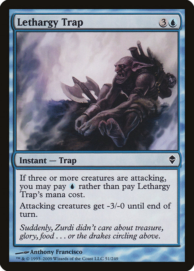 Lethargy Trap [Zendikar] | Clutch Gaming