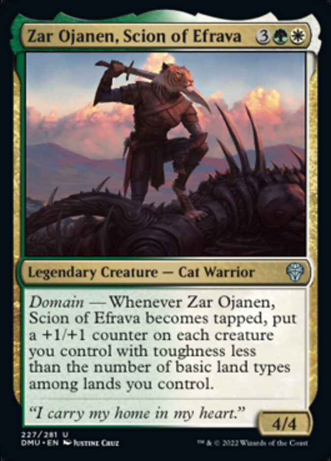 Zar Ojanen, Scion of Efrava [Dominaria United] | Clutch Gaming