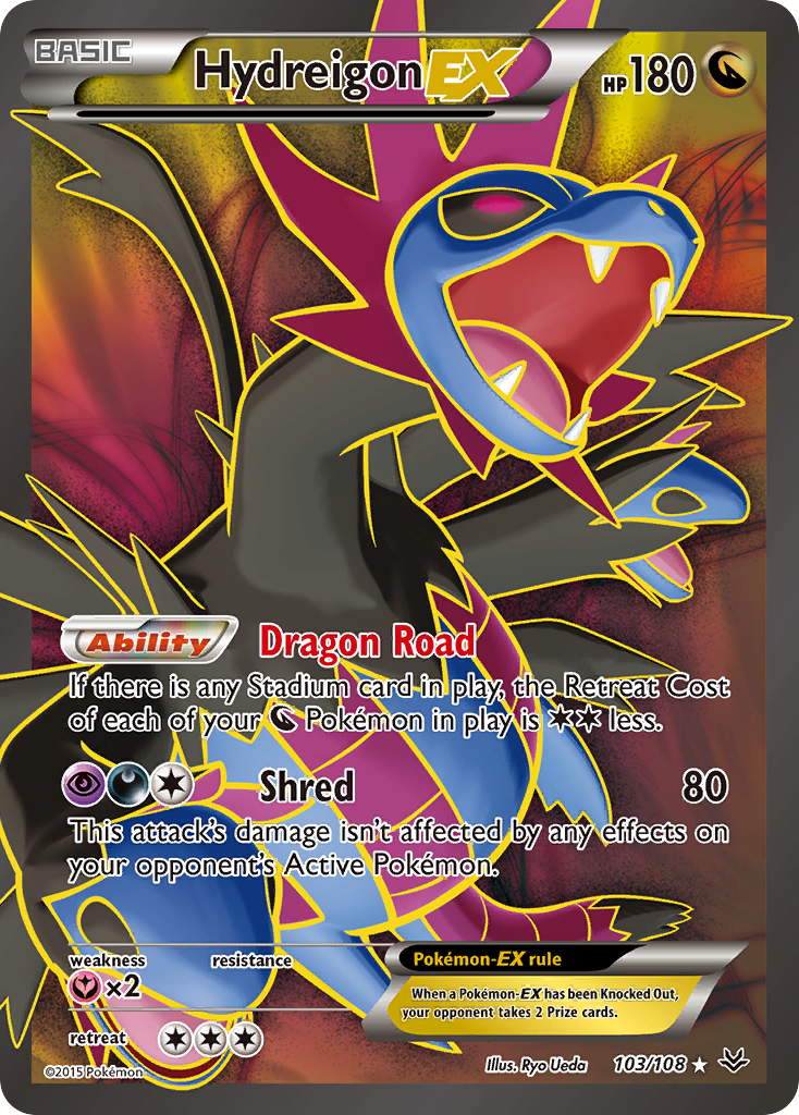 Hydreigon EX (103/108) [XY: Roaring Skies] | Clutch Gaming