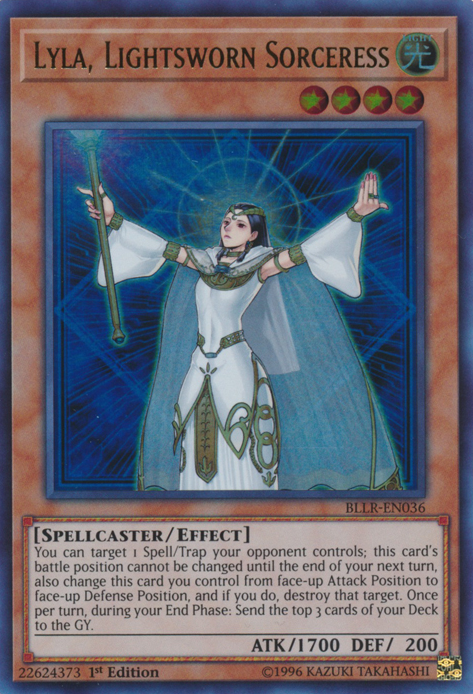 Lyla, Lightsworn Sorceress [BLLR-EN036] Ultra Rare | Clutch Gaming
