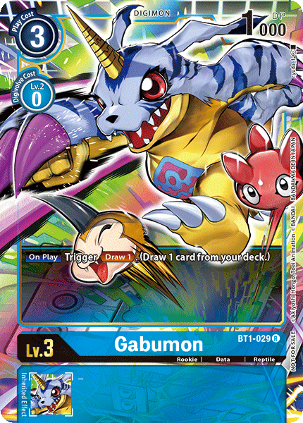 Gabumon [BT1-029] (Alternate Art) [Release Special Booster Ver.1.0] | Clutch Gaming