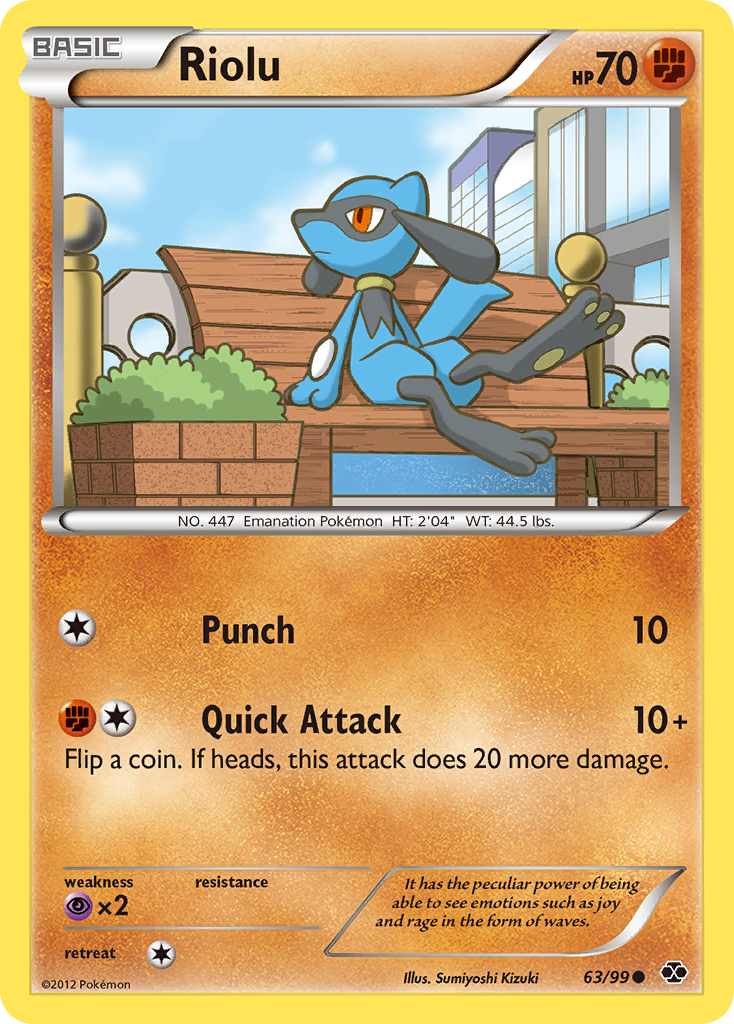 Riolu (63/99) [Black & White: Next Destinies] | Clutch Gaming