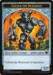 Daretti, Scrap Savant Emblem // Tuktuk the Returned Double-Sided Token [Commander 2014 Tokens] | Clutch Gaming