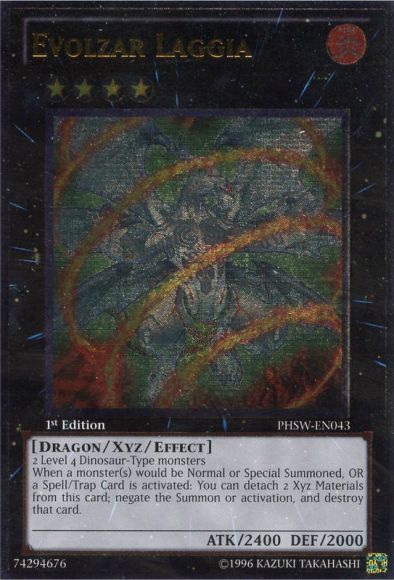 Evolzar Laggia [PHSW-EN043] Ultimate Rare | Clutch Gaming