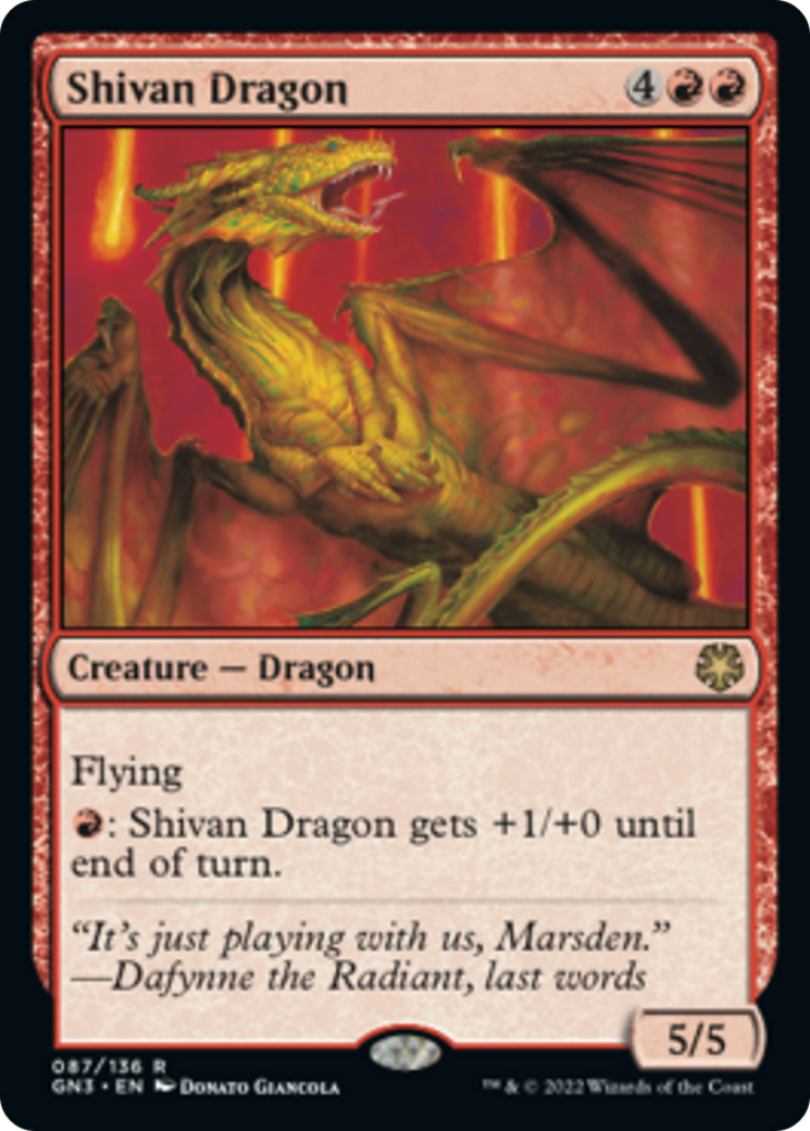 Shivan Dragon [Game Night: Free-for-All] | Clutch Gaming