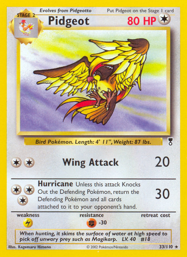 Pidgeot (33/110) [Legendary Collection] | Clutch Gaming