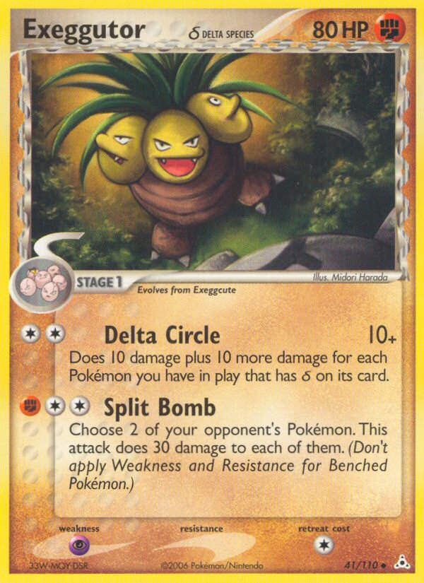 Exeggutor (41/110) (Delta Species) [EX: Holon Phantoms] | Clutch Gaming