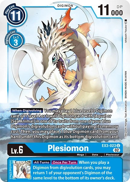 Plesiomon [EX3-023] [Revision Pack Cards] | Clutch Gaming