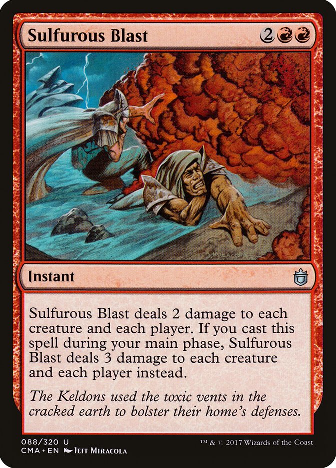 Sulfurous Blast [Commander Anthology] | Clutch Gaming