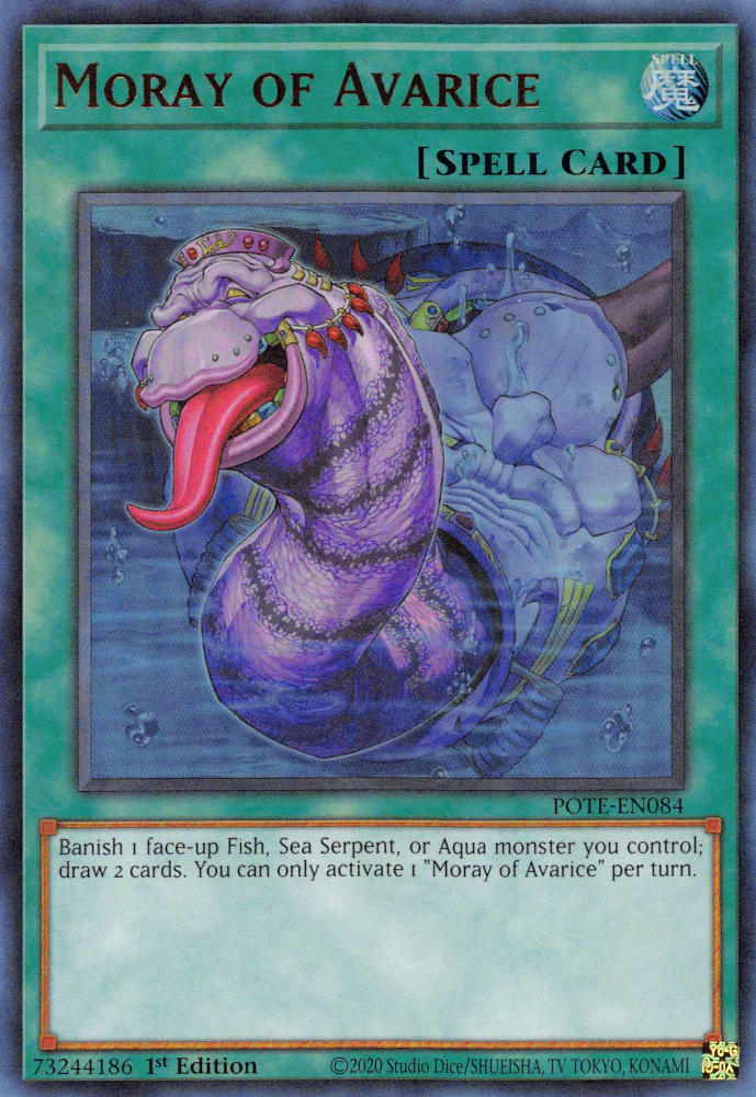 Moray of Avarice [POTE-EN084] Ultra Rare | Clutch Gaming