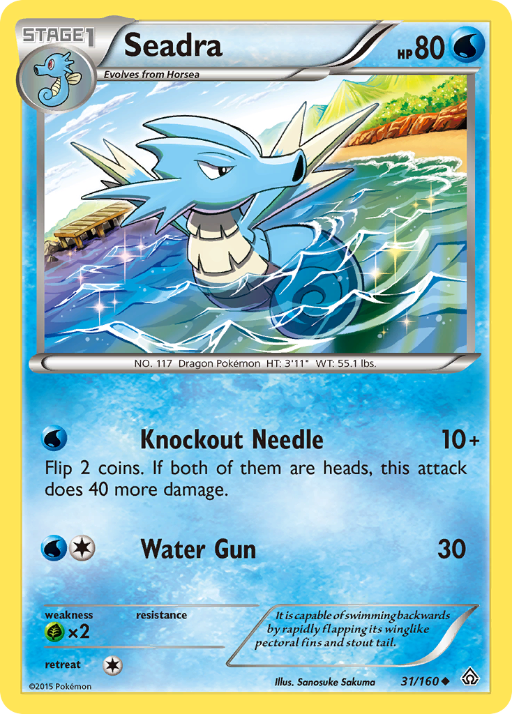 Seadra (31/160) [XY: Primal Clash] | Clutch Gaming