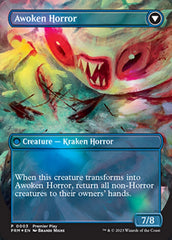 Thing in the Ice // Awoken Horror (Borderless Alternate Art) [Regional Championship Qualifiers 2023] | Clutch Gaming