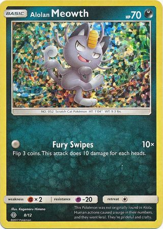 Alolan Meowth (8/12) [McDonald's Promos: 2017 Collection] | Clutch Gaming