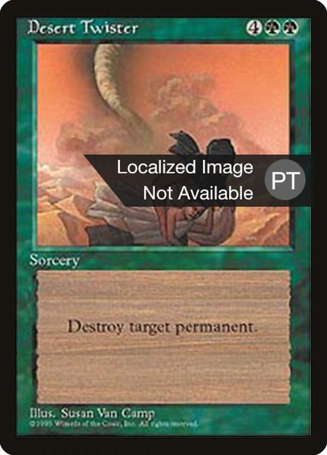 Desert Twister [Fourth Edition (Foreign Black Border)] | Clutch Gaming