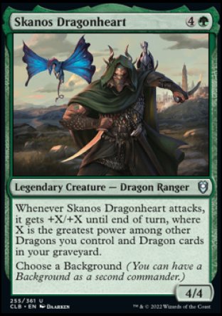 Skanos Dragonheart [Commander Legends: Battle for Baldur's Gate] | Clutch Gaming