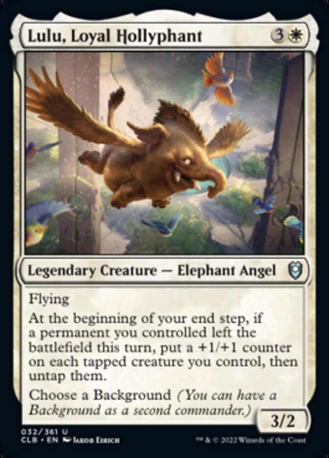 Lulu, Loyal Hollyphant [Commander Legends: Battle for Baldur's Gate] | Clutch Gaming