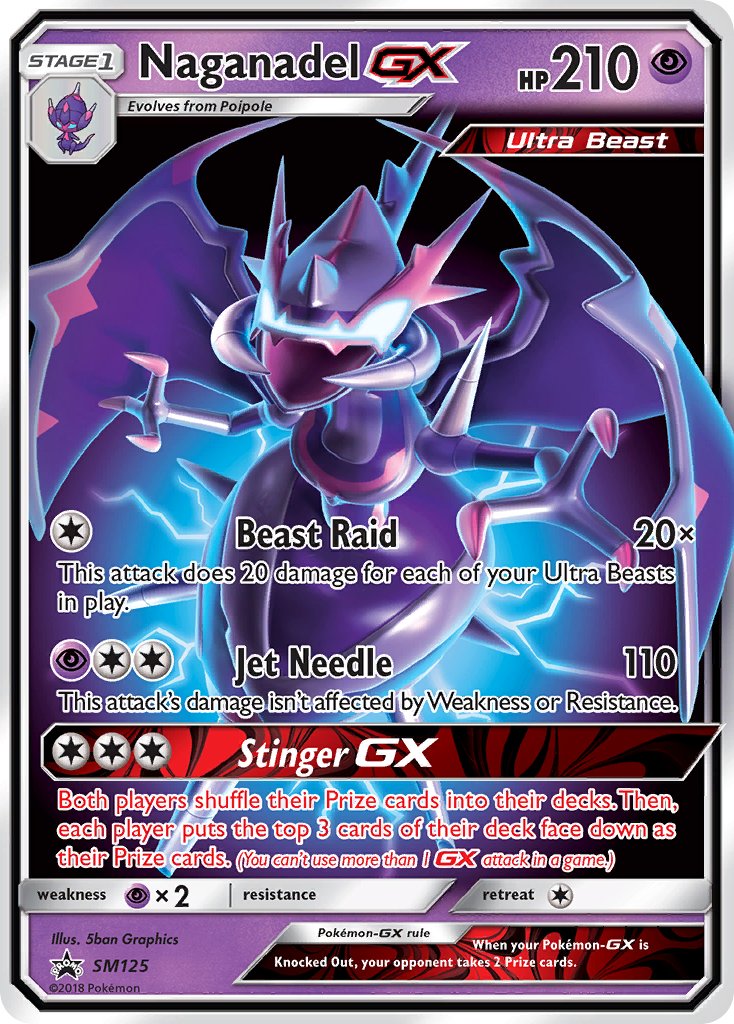 Naganadel GX (SM125) [Sun & Moon: Black Star Promos] | Clutch Gaming