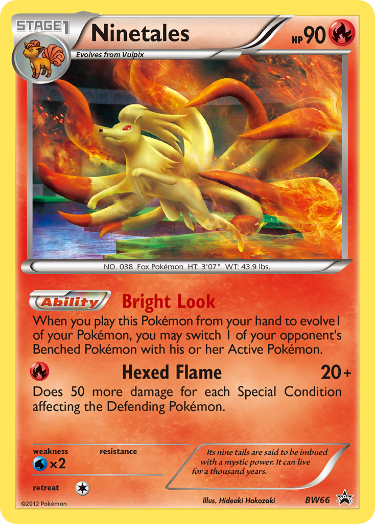 Ninetales (BW66) [Black & White: Black Star Promos] | Clutch Gaming