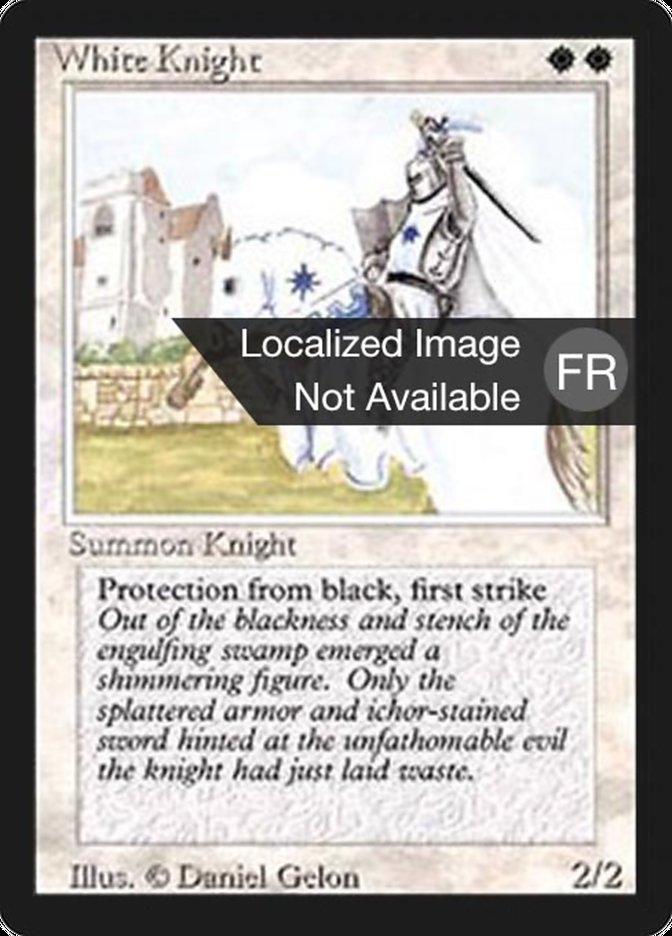 White Knight [Foreign Black Border] | Clutch Gaming