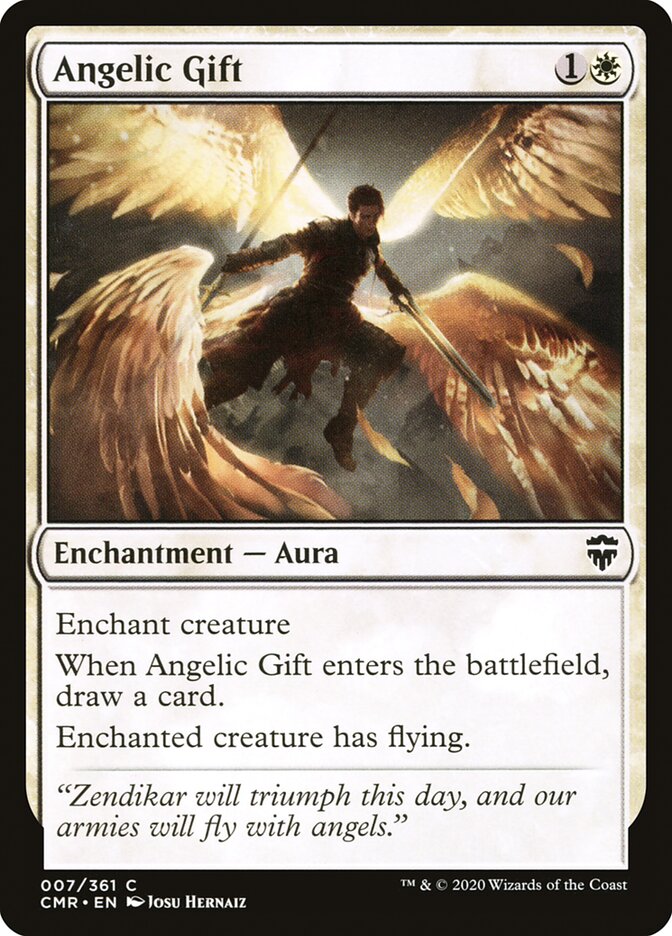 Angelic Gift [Commander Legends] | Clutch Gaming