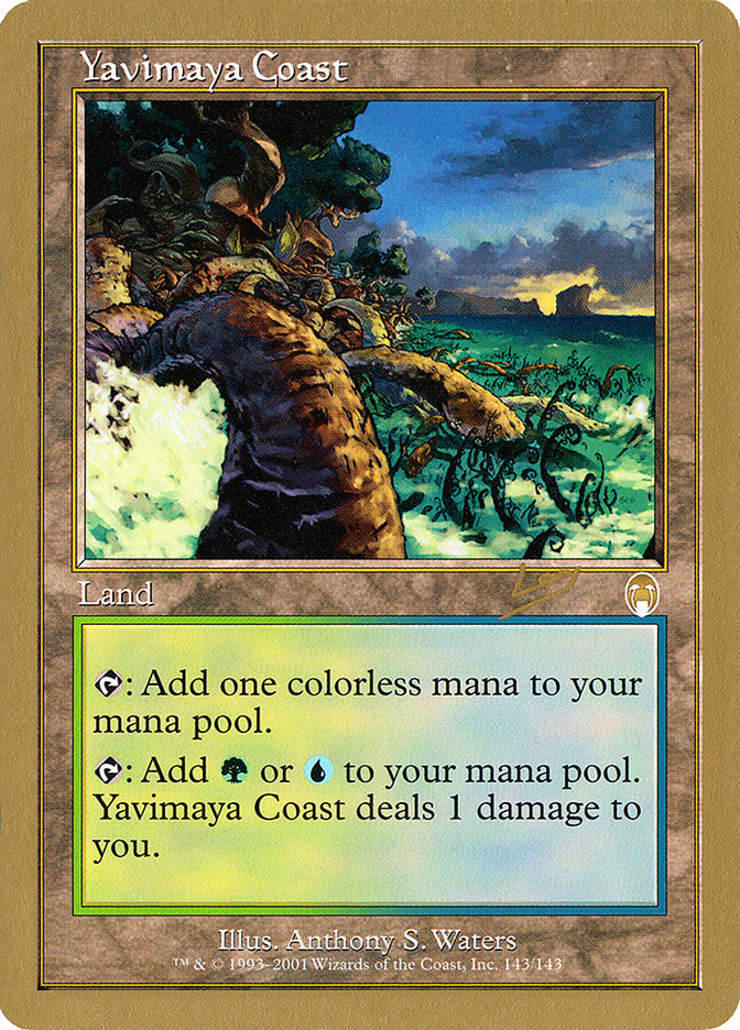 Yavimaya Coast (Raphael Levy) [World Championship Decks 2002] | Clutch Gaming