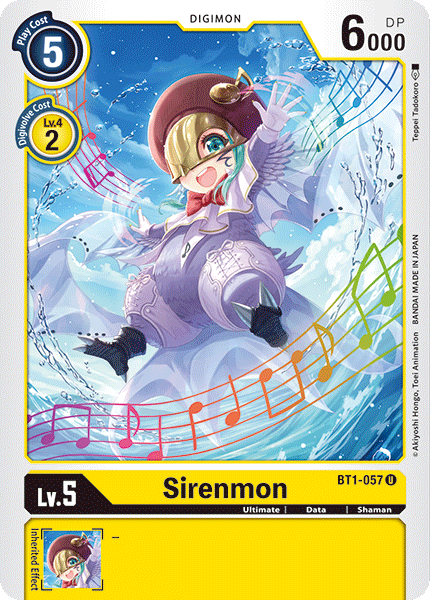 Sirenmon [BT1-057] [Release Special Booster Ver.1.0] | Clutch Gaming