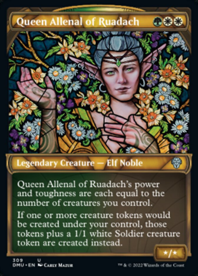 Queen Allenal of Ruadach (Showcase) [Dominaria United] | Clutch Gaming