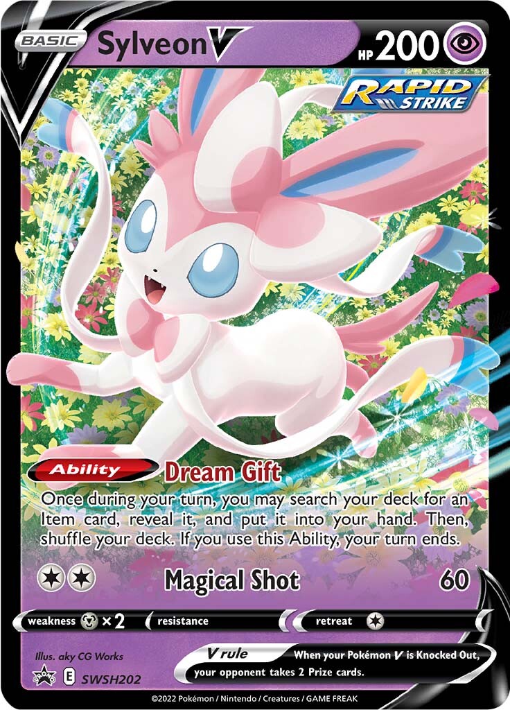 Sylveon V (SWSH202) [Sword & Shield: Black Star Promos] | Clutch Gaming